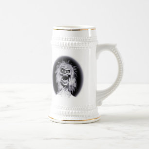 Chope À Bière Manoir hanté Stein de chef de famille de fantôme