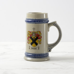 Chope À Bière Manteau de Barnett des bras Stein/de la crête