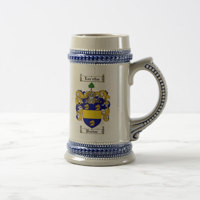 Chope À Bière Manteau de Burton des bras Stein/de la crête (Droite)