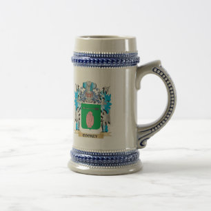 Chope À Bière Manteau de Cooney des bras - crête de famille