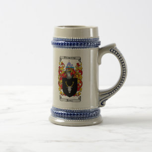 Chope À Bière Manteau de Horton des bras Stein/de crête Stein de