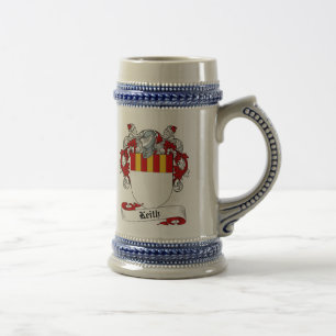 Chope À Bière Manteau de Keith des bras Stein - crête de famill