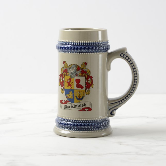 Chope À Bière Manteau de Mackintosh des bras Stein - crête de (Droite)