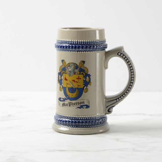 Chope À Bière Manteau de MacPherson des bras Stein - crête de (Droite)