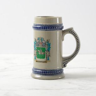 Chope À Bière Manteau de Mccafferty des bras - crête de famille