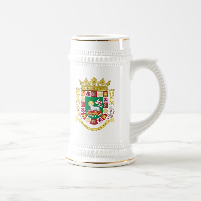 Chope À Bière Manteau de Porto Rico des bras (Droite)