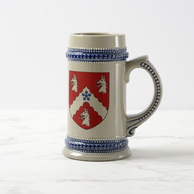 Chope À Bière Manteau de Robinson des bras Stein - crête de (Droite)