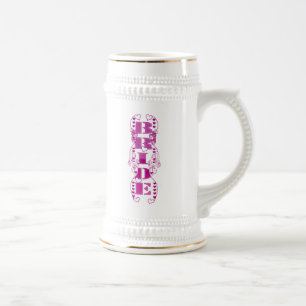 Chope À Bière Mariage de mariée Stein