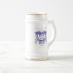 Chope À Bière Mariage Renaissance Lion Rampant