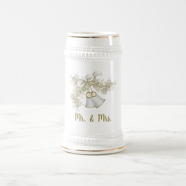 Chope À Bière Mariage Stein (Centre)