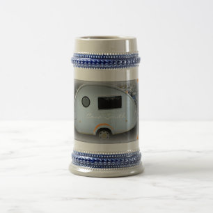 Chope À Bière Mini remorque larmoyante caravane tsigane
