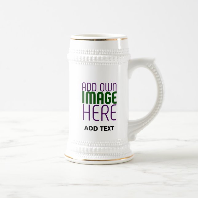 CHOPE À BIÈRE MODÈLE DE TEXTE D'IMAGE BLANCHE SIMPLE MODERNE (Droite)