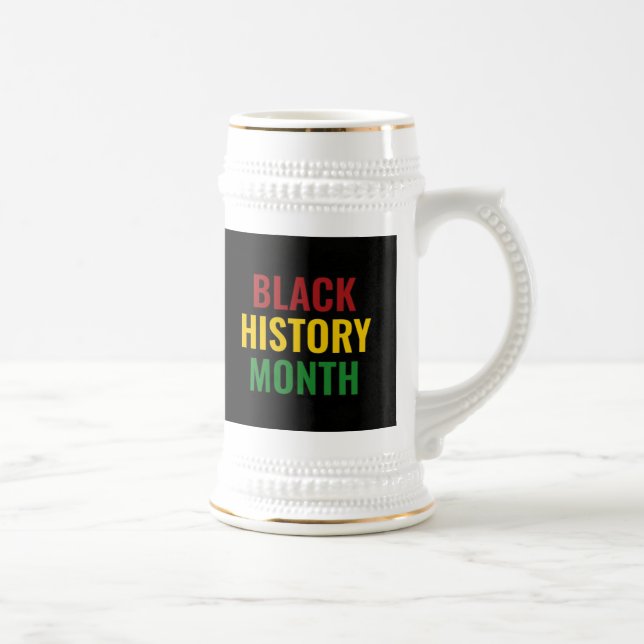 Chope À Bière Mois de l'histoire noire BHM (Droite)