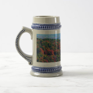 Chope À Bière Montagnes des Appalaches à l'automne