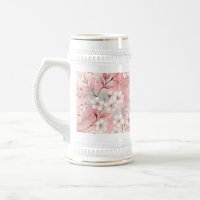 Motif Fleur de Sakura Rose