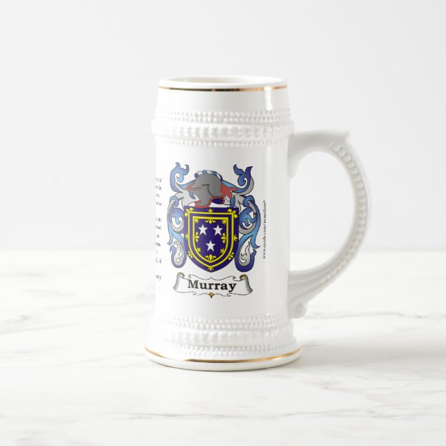Chope À Bière Murray, l'origine, la signification et la crête (Droite)