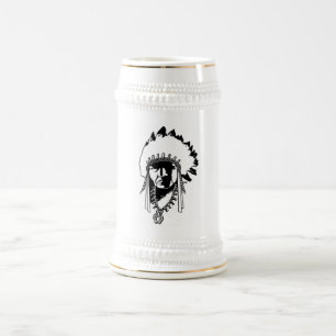 Chope À Bière Musique en chef indien