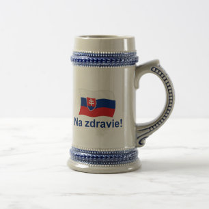 Chope À Bière Na Zdravie ! (À votre santé !)