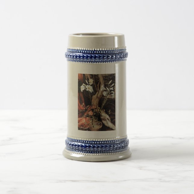 CHOPE À BIÈRE NATIVITÉ AVEC DES LILLES BLANCHES - MAGIE DE NOËL (Centre)