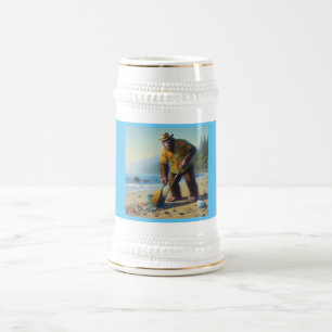 Chope À Bière Nettoyage de la plage