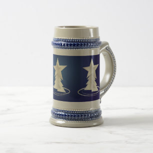 Chope À Bière Noël blanc