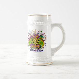 Chope À Bière Notes Plse de vue du style 3 de la Reine de mardi