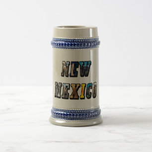 Chope À Bière Nouveau-Mexique, États-Unis Texte