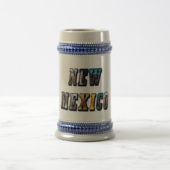 Chope À Bière Nouveau-Mexique, États-Unis Texte (Centre)