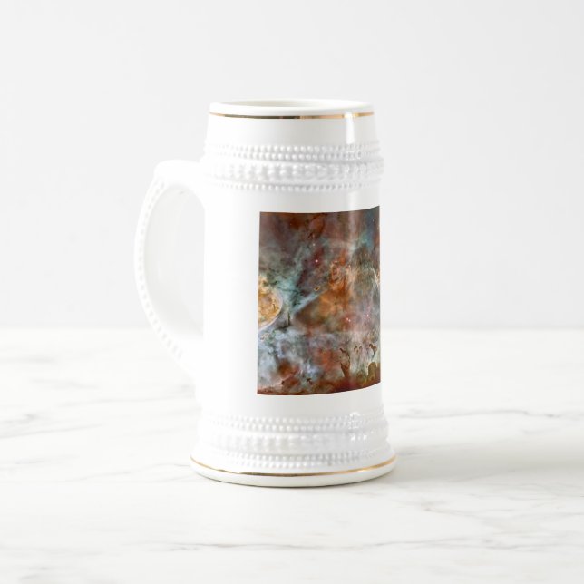 Chope À Bière Nuages sombres de Carina Nebula Hubble Space (Devant gauche)