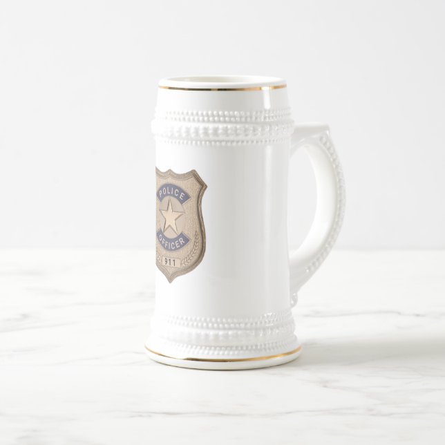Chope À Bière Officier de police (Devant droit)