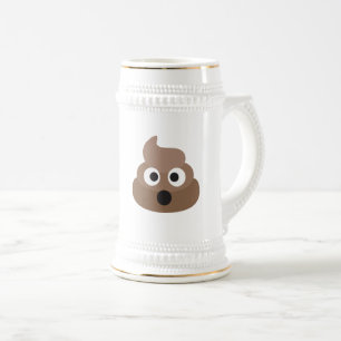 Chope À Bière Oh Poo Emoji