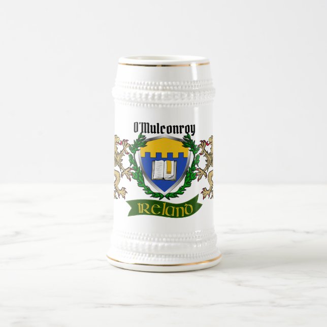 Chope À Bière O'Mulconroy/Conroy Irish Shield (Centre)