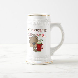 Chope À Bière Ours de garçon de connaisseur de chocolat chaud