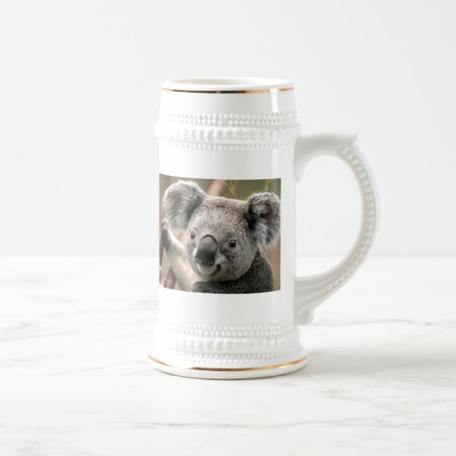 Chope À Bière Ours de koala en céramique Stein (Droite)