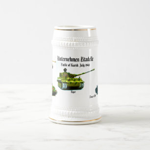 Chope À Bière Panzer Stein Kursk 1943