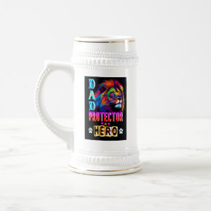 Chope À Bière Papa Protector Hero