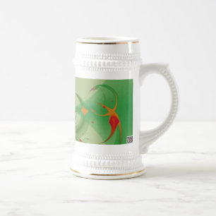 Chope À Bière Papillon de printemps