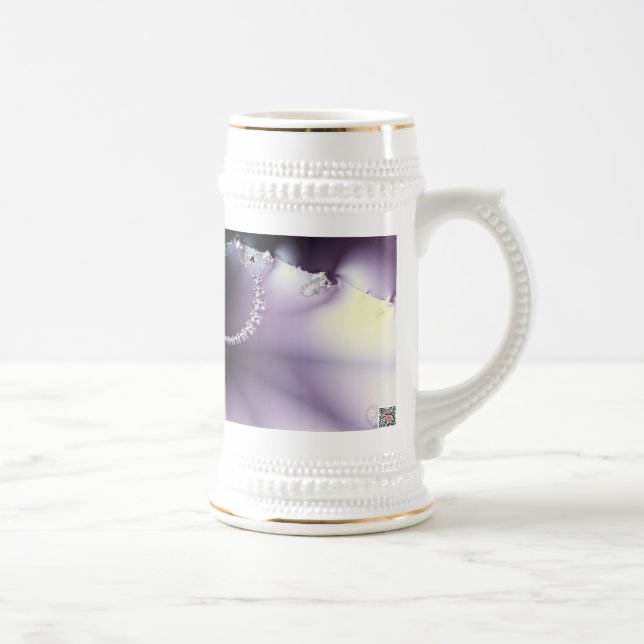 Chope À Bière Papillon Violet (Droite)