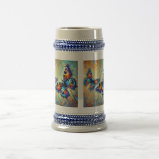 Chope À Bière Papillons