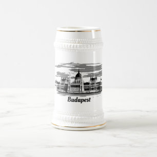 Chope À Bière Parlement Budapest Hongrie Cadeaux
