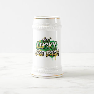 Chope À Bière Pas de chance Juste Irish St. Patrick's Day