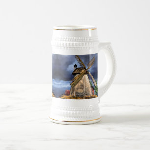 Chope À Bière Pays-Bas Windmill Paysage Bière Stein Cadeau