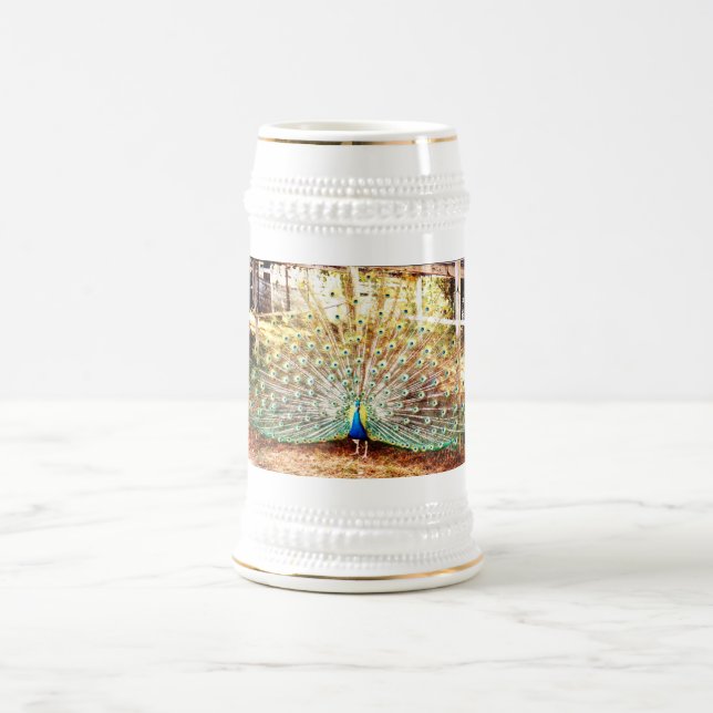 Chope À Bière Peacock Stein (Centre)