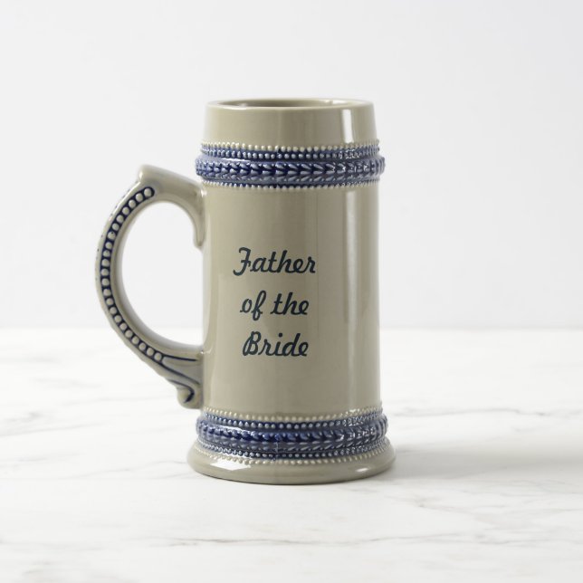Chope À Bière Père de la bière Stein de jeune mariée (Gauche)