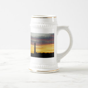 Chope À Bière Phare de Cape Hatteras au Sunset Stein