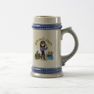 Chope À Bière Pirate de la femme légère