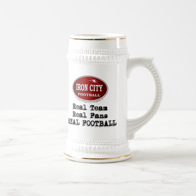 Chope À Bière Pittsburgh, football de Iron City (Droite)