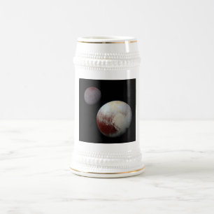 Chope À Bière Pluton et Charon 9e ou système solaire Planète nai
