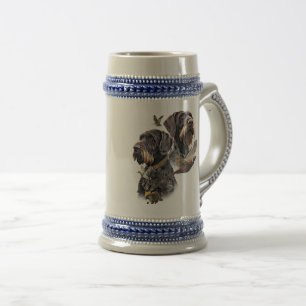 Chope À Bière Pointer à poil dur allemand