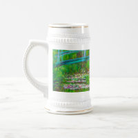 Pont japonais Monet et nappes d'eau